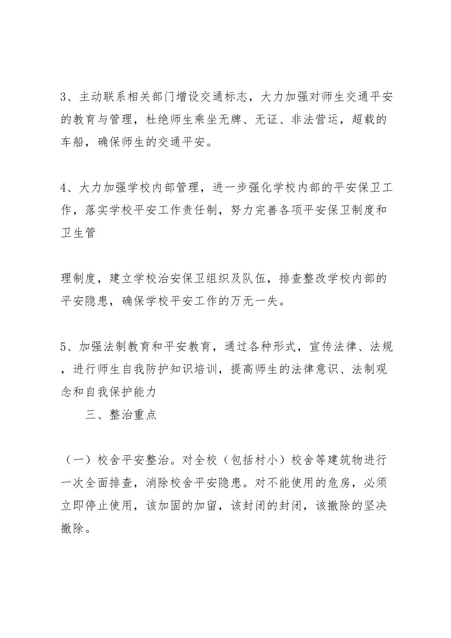 2023年学校校园及周边环境专项整治实施方案 2.doc_第2页