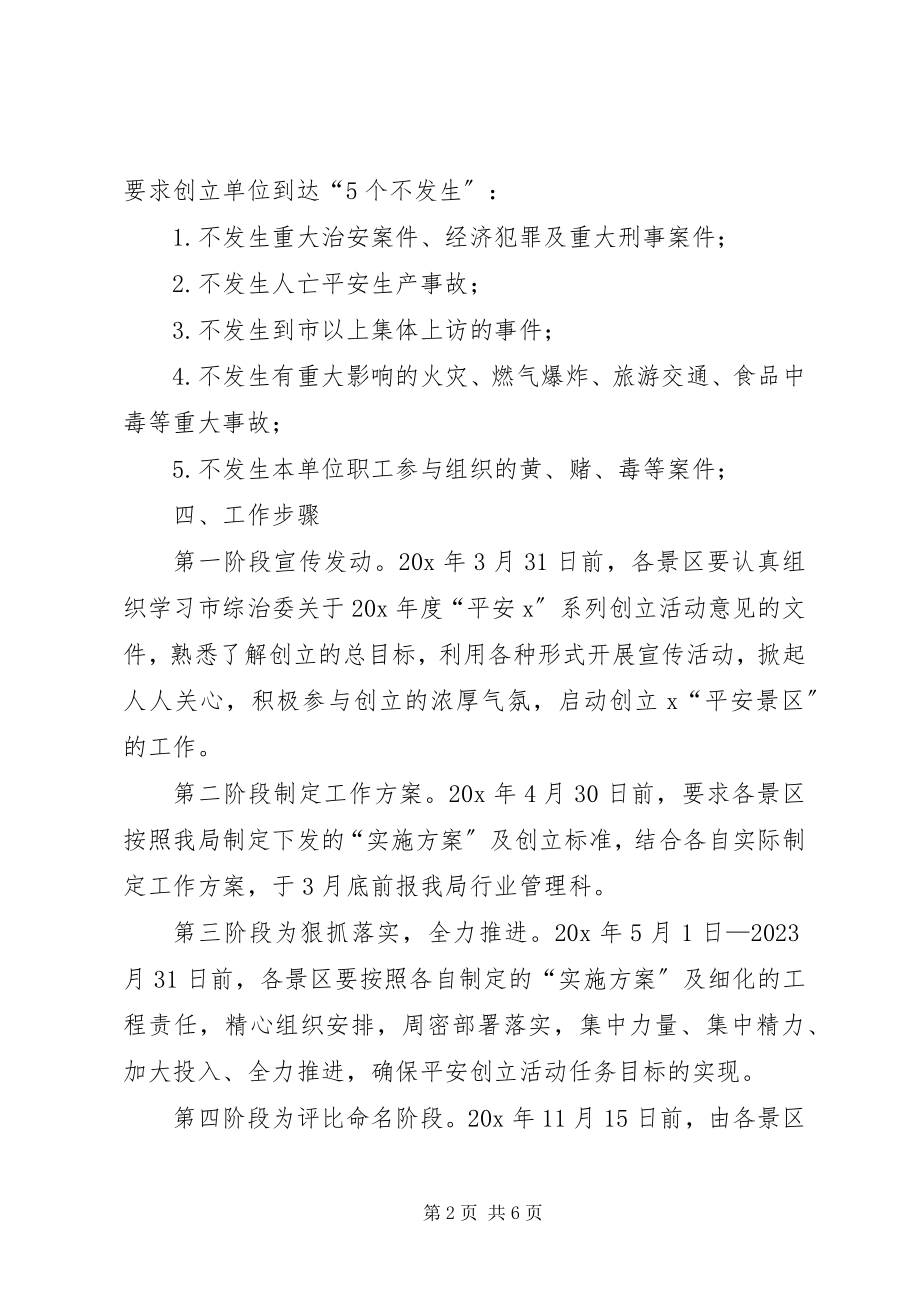 2023年平安景区创建活动实施方案.docx_第2页