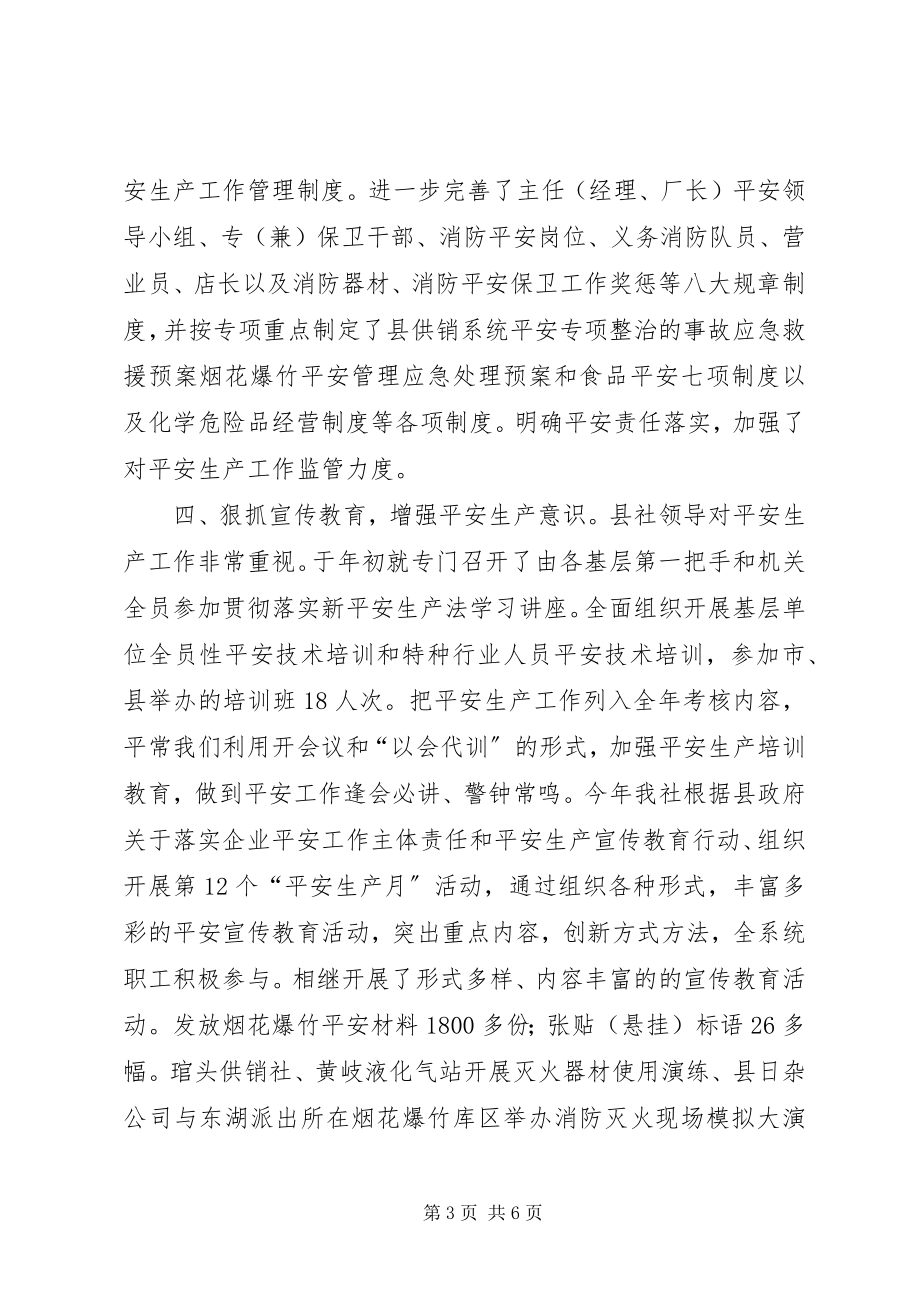 2023年县供销系统年度安全工作总结.docx_第3页