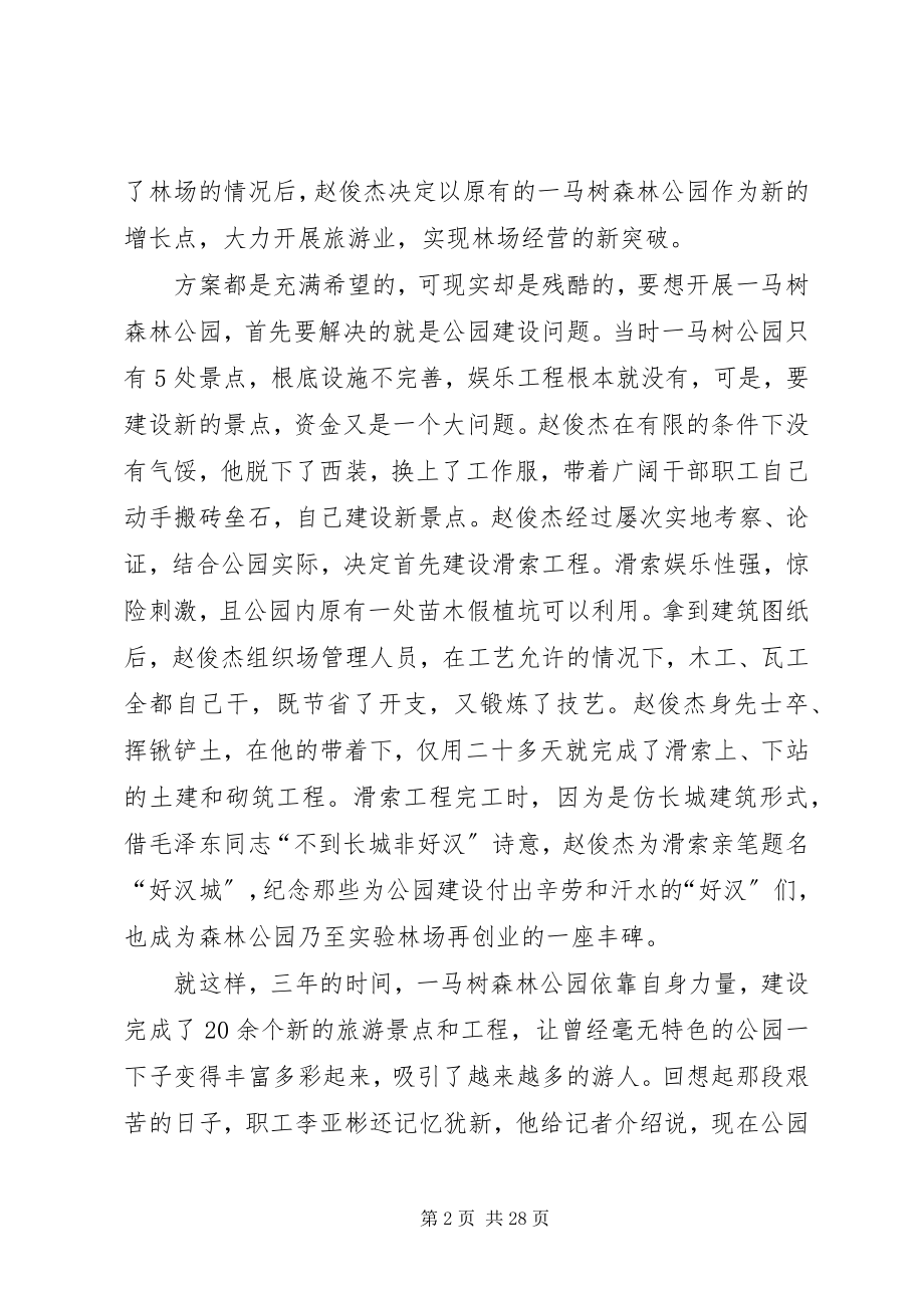 2023年赵俊杰一马树森林公园的破局之路.docx_第2页