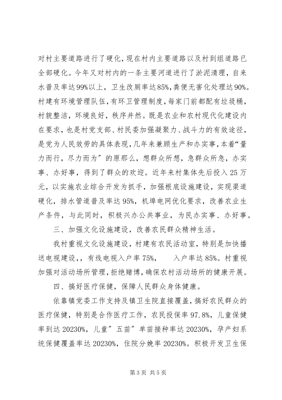 2023年文明镇村复评的总结材料.docx_第3页