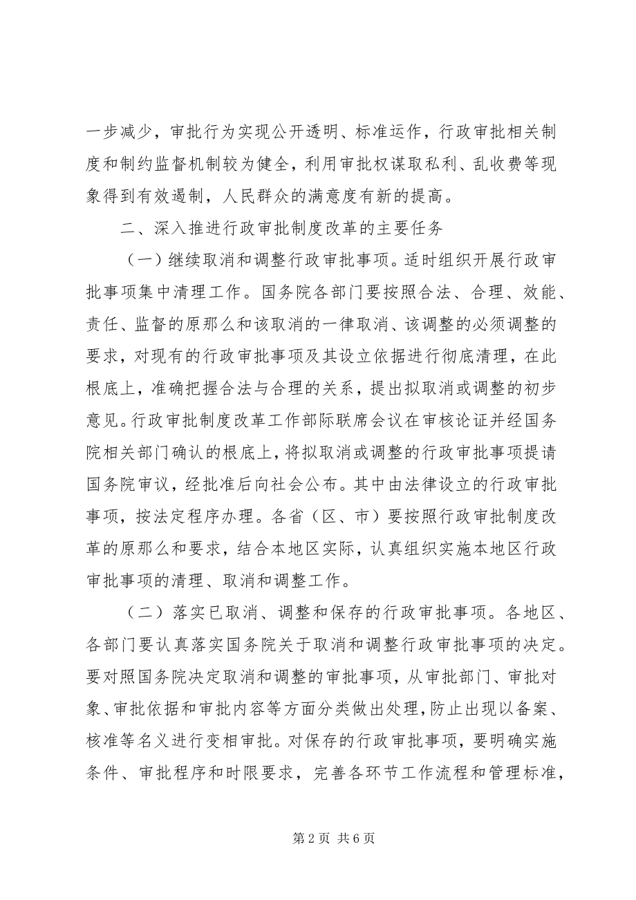 2023年行政审批制度改革意见.docx_第2页