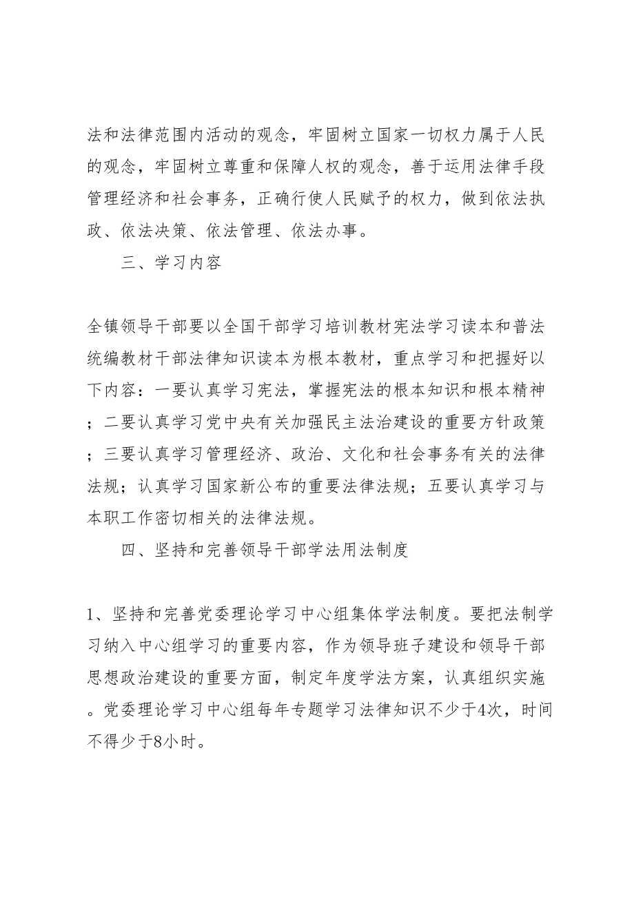 2023年环保局领导干部学法示范班子建设实施方案 .doc_第2页