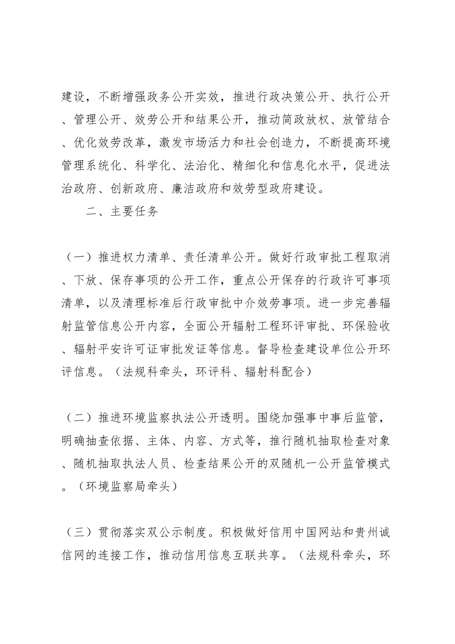 2023年黔西南州环境保护局政务公开工作实施方案.doc_第2页