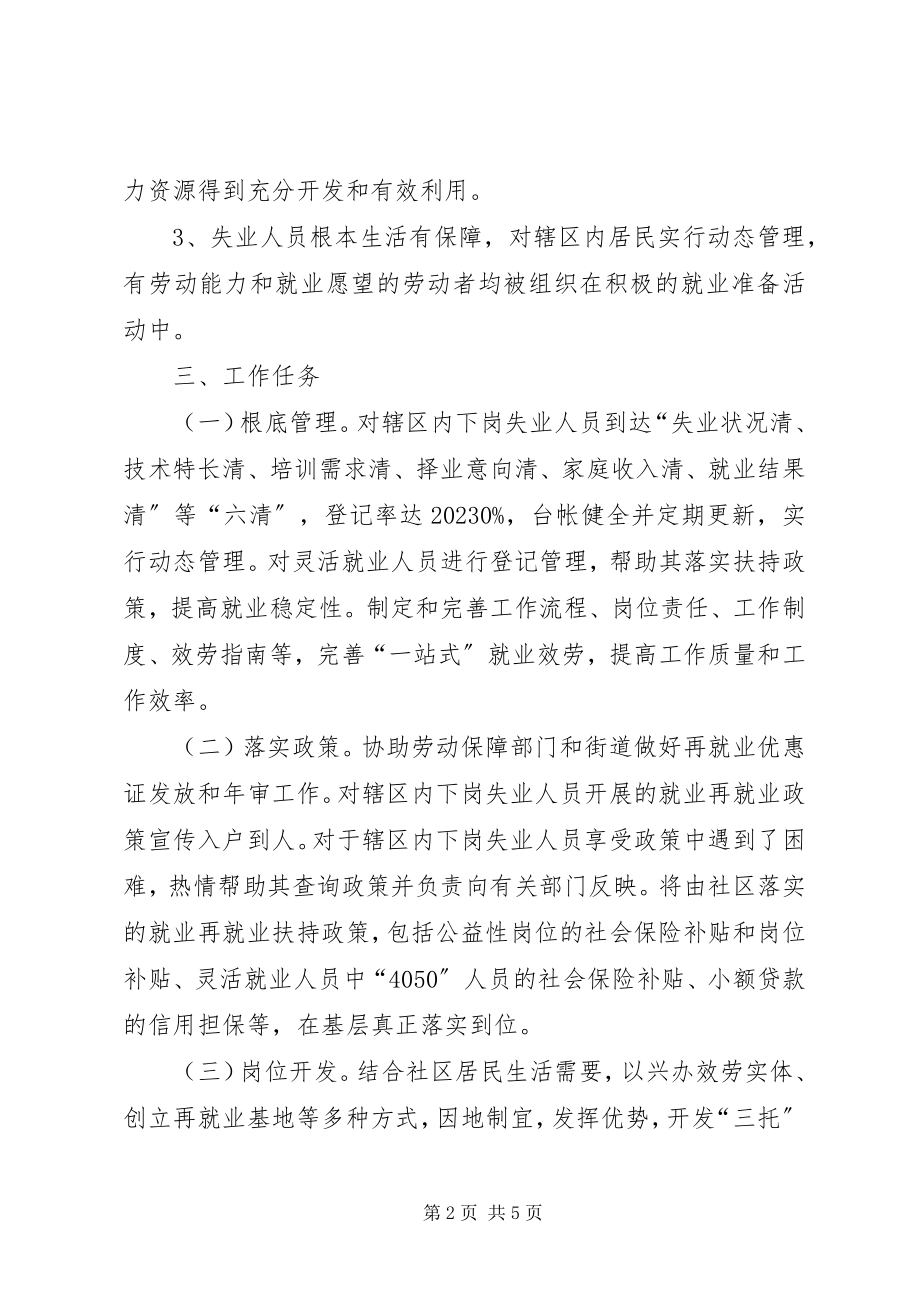 2023年人保局就业社区创建方案.docx_第2页