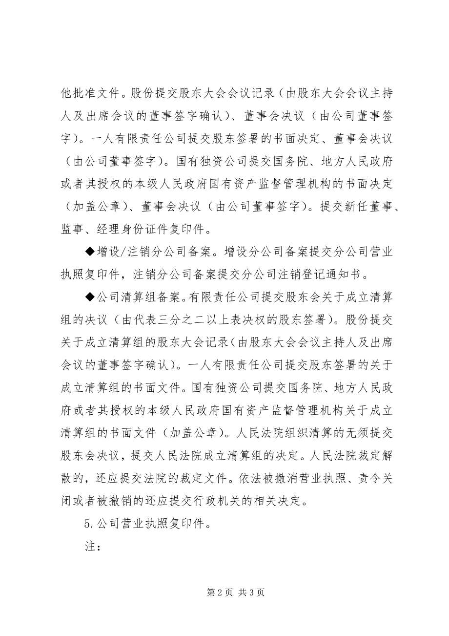 2023年企业集团章程备案提交材料规范.docx_第2页