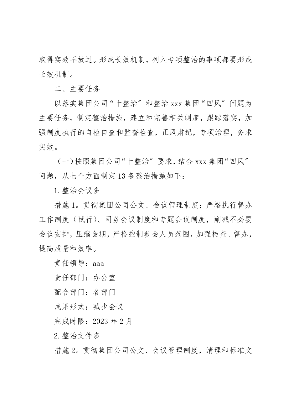 2023年第二批活动四风整治实施方案新编.docx_第2页