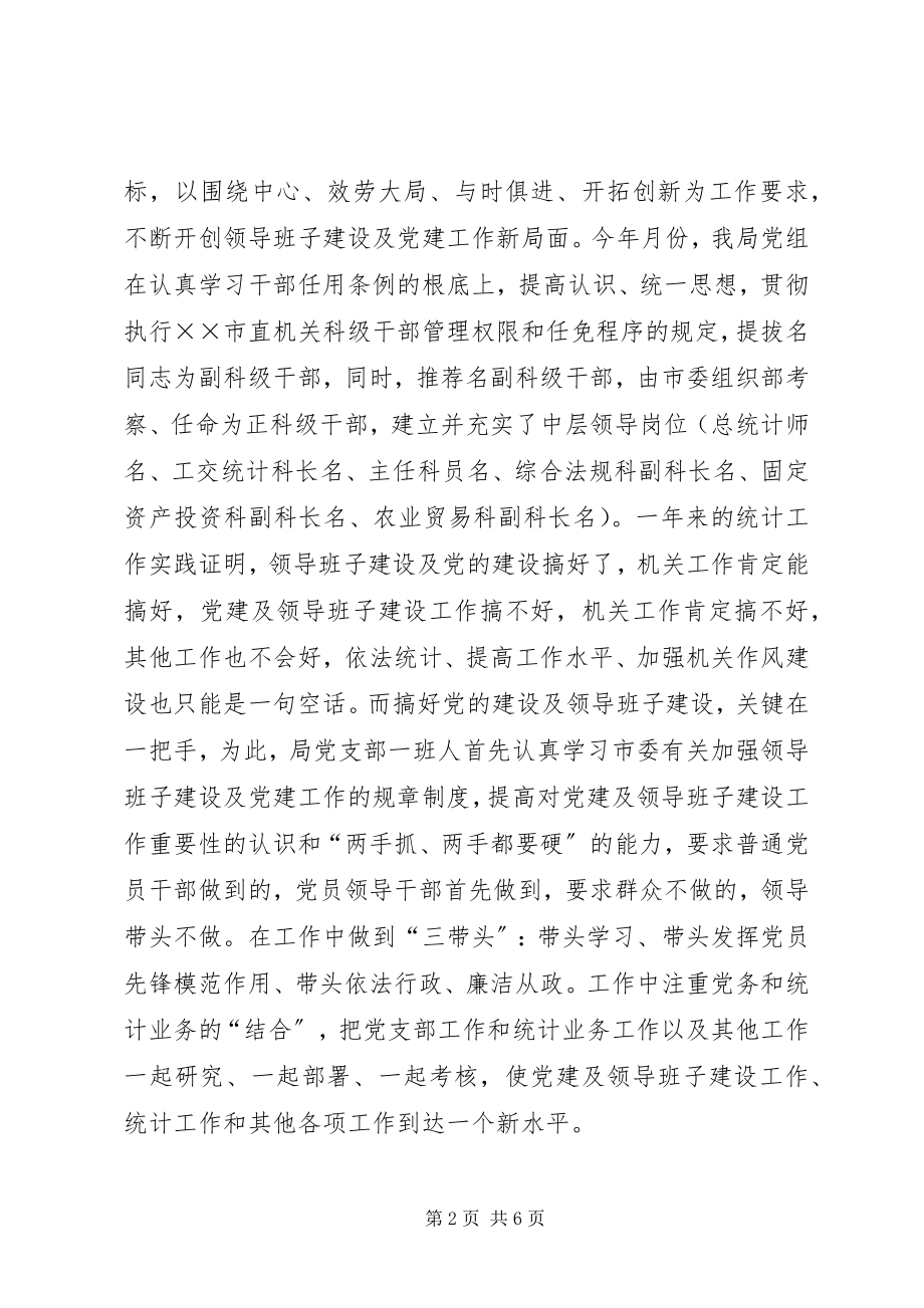 2023年领导班子建设及党建工作总结新编.docx_第2页