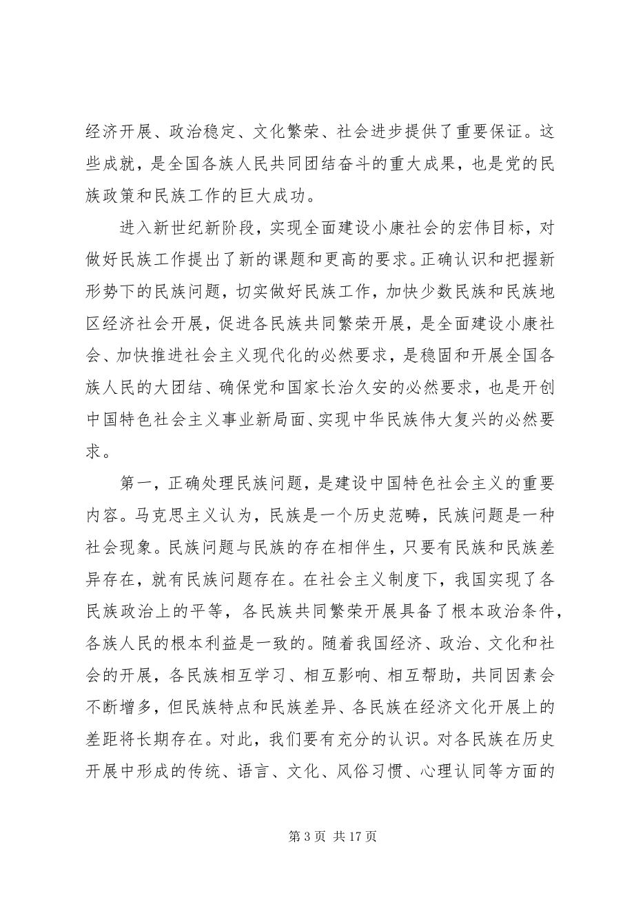 2023年在民族工作会议上的致辞.docx_第3页