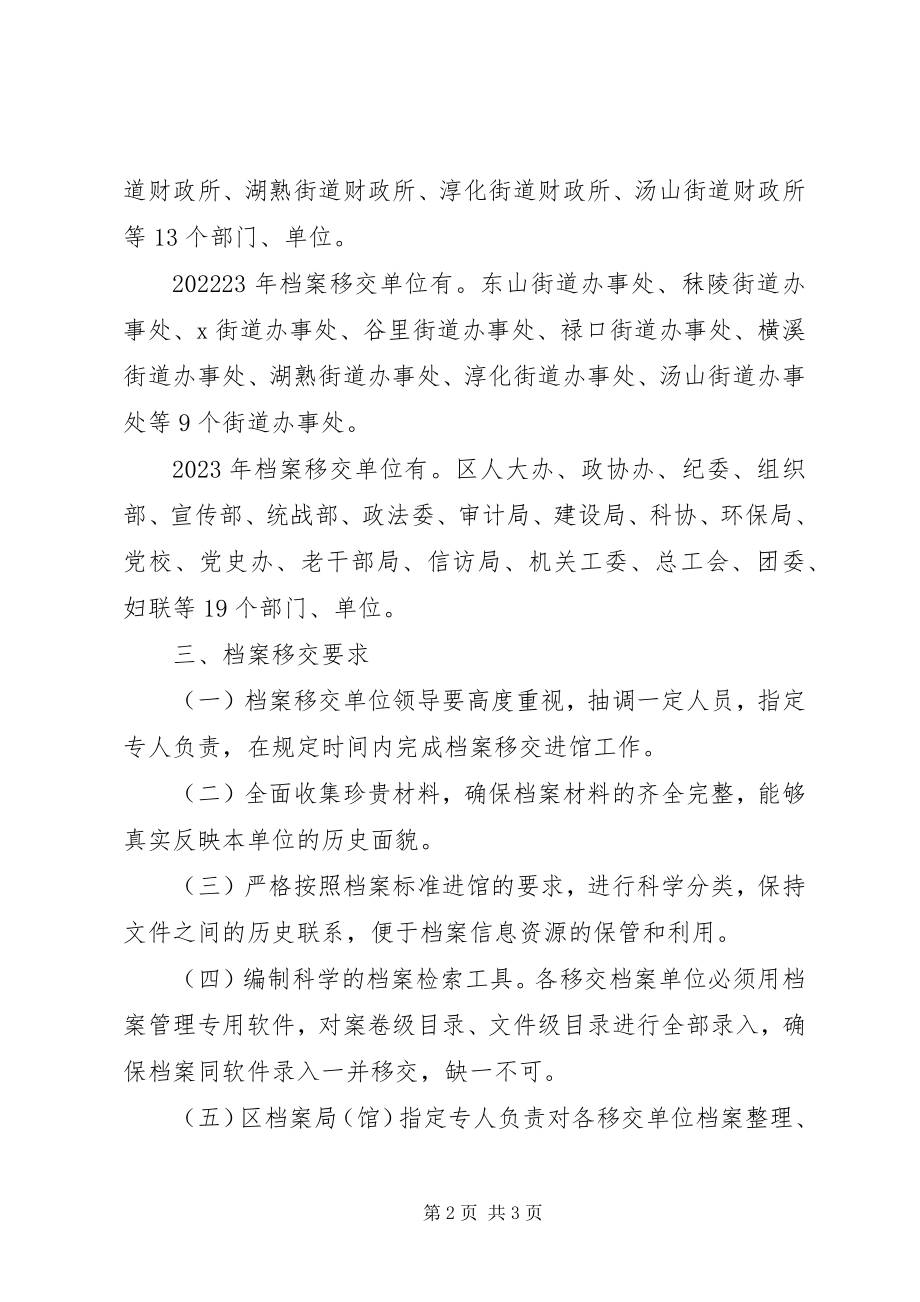 2023年街道办事处档案的实施意见.docx_第2页