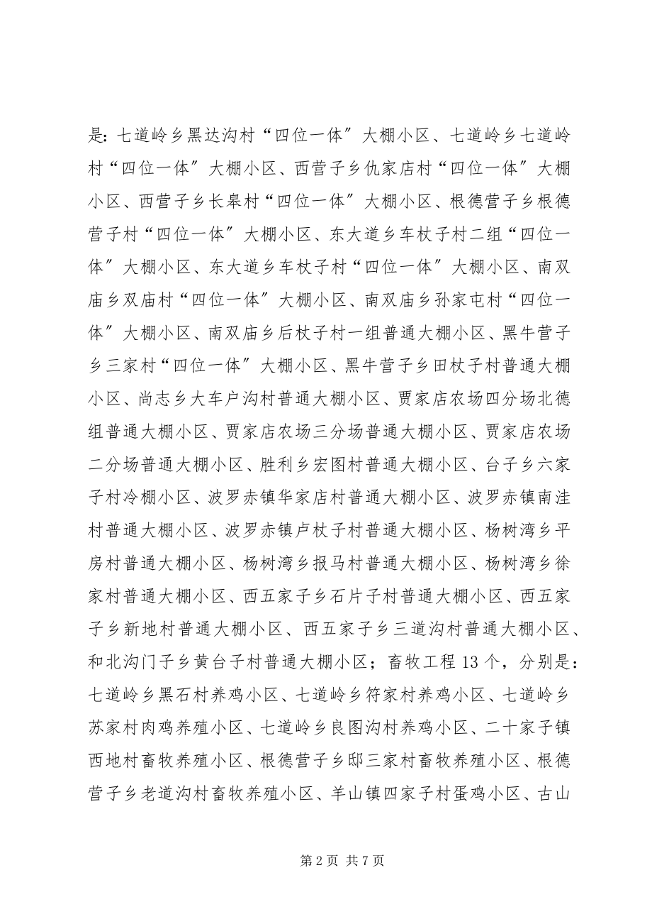 2023年县项目建设总结表彰工作会议的致辞.docx_第2页