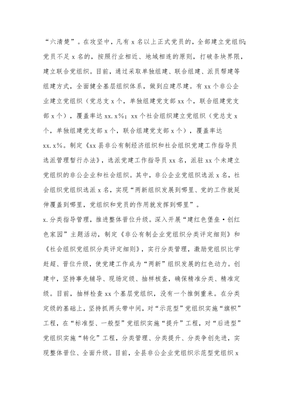 非公企业和社会组织党建工作汇报.docx_第2页