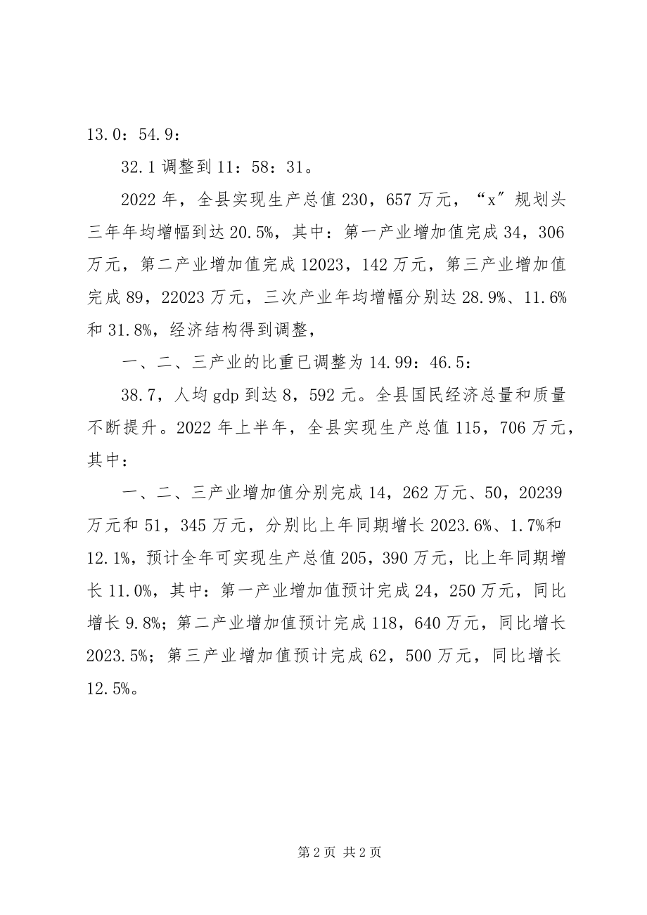 2023年县经济工业发展计划.docx_第2页