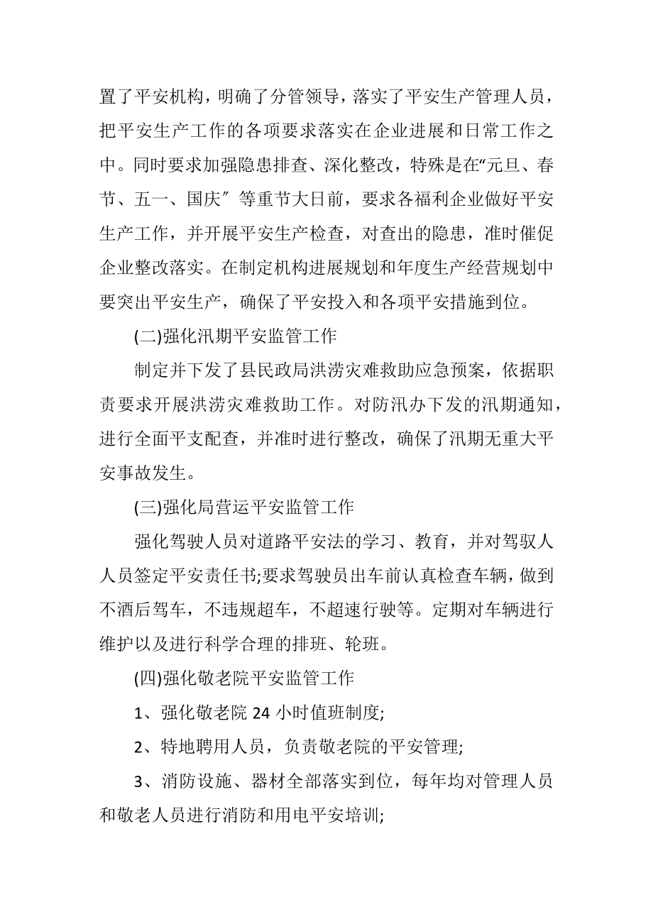 2023年民政局安全生产大检查工作总结.docx_第2页