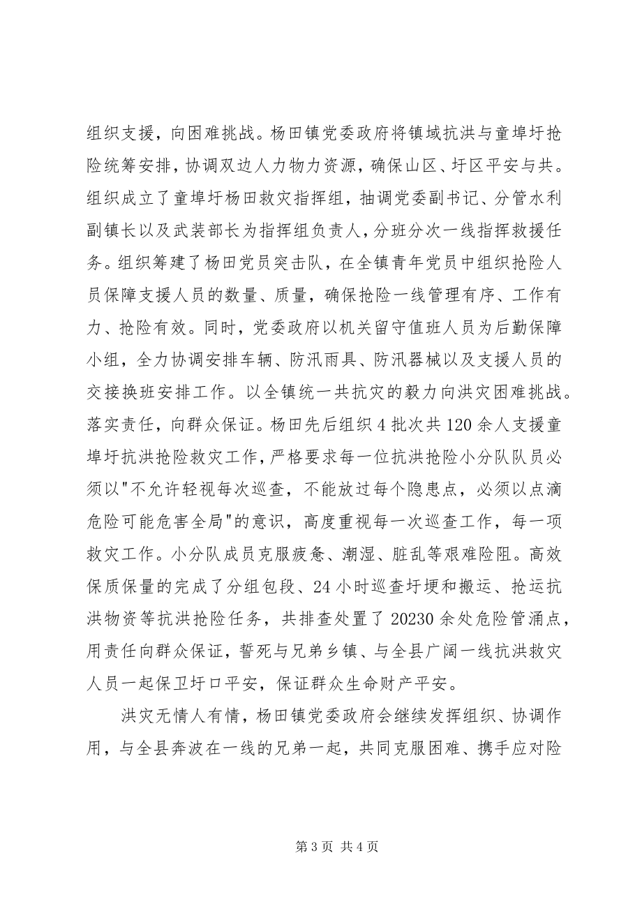 2023年镇抗洪抢险事迹材料.docx_第3页