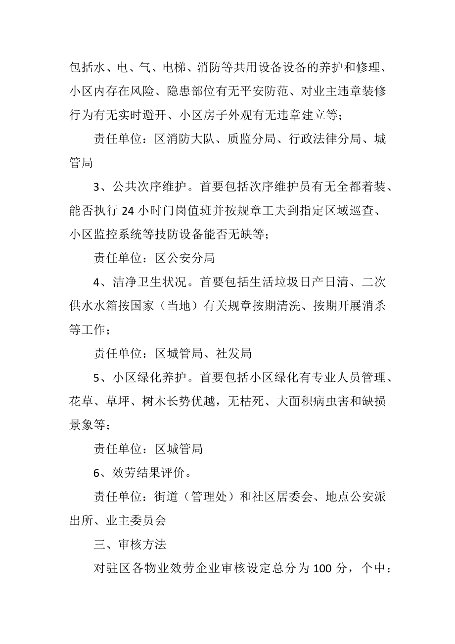 2023年新区物业服务企业监管考评方案.docx_第2页