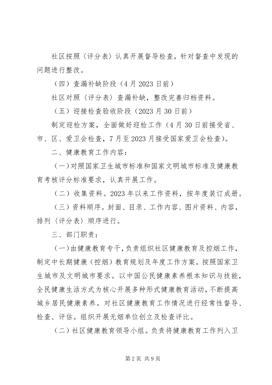 2023年社区健康教育活动方案.docx_第2页