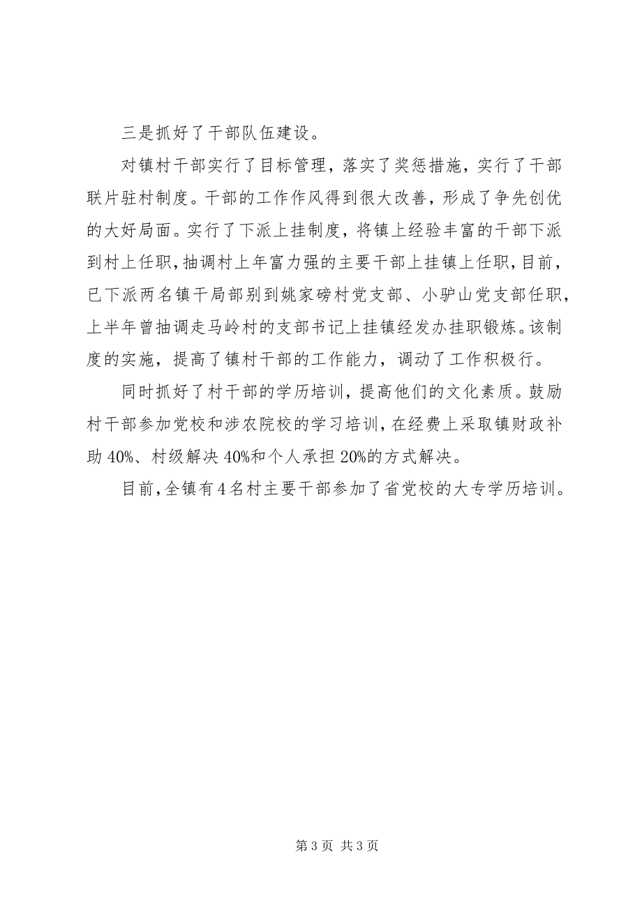 2023年乡镇组织部办公室组织委员的工作总结.docx_第3页