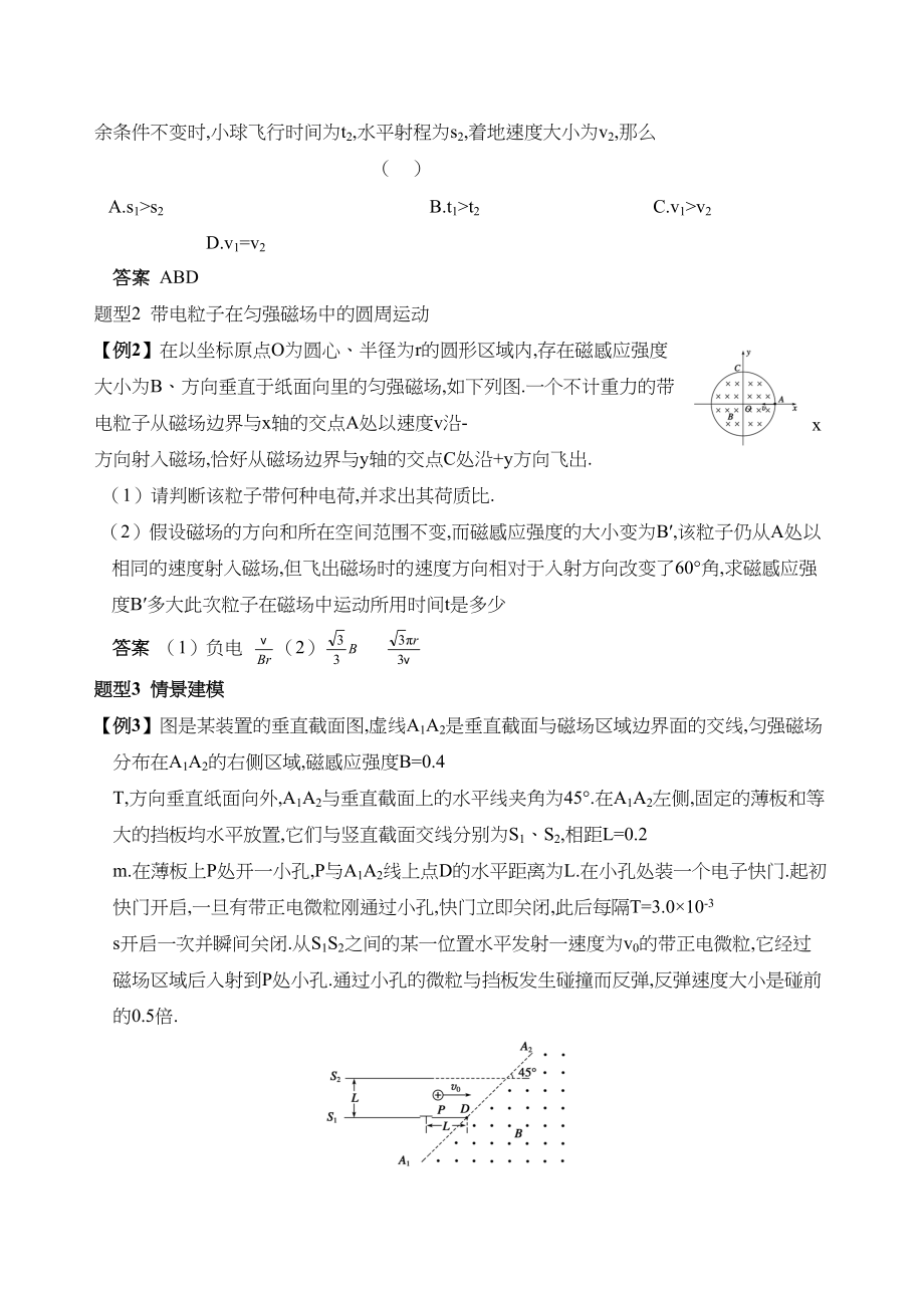 2023年高考物理精品讲练系列学案洛伦兹力doc高中物理.docx_第2页