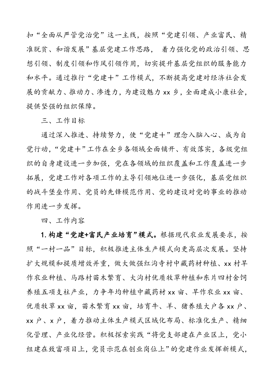 2篇乡镇推行党建工作模式实施方案.doc_第2页