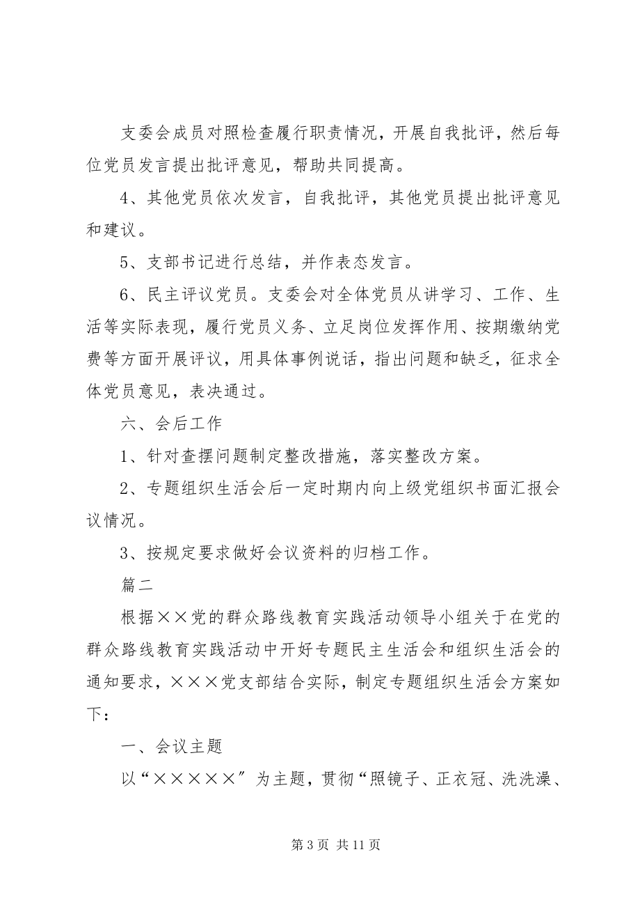 2023年党支部专题组织生活会程序党支部成立程序新编.docx_第3页