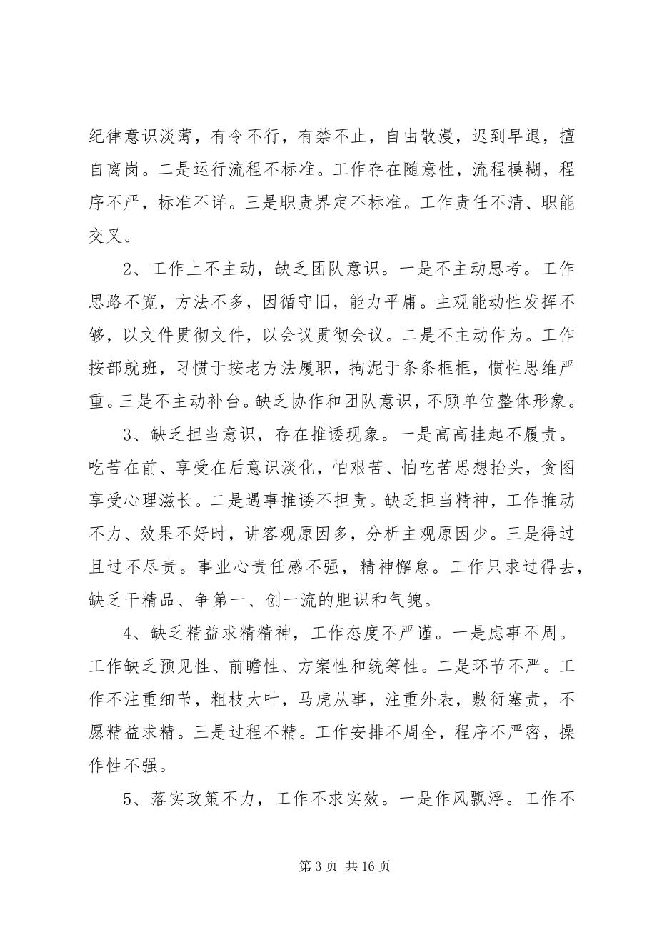 2023年学转促自查自纠问题清单.docx_第3页