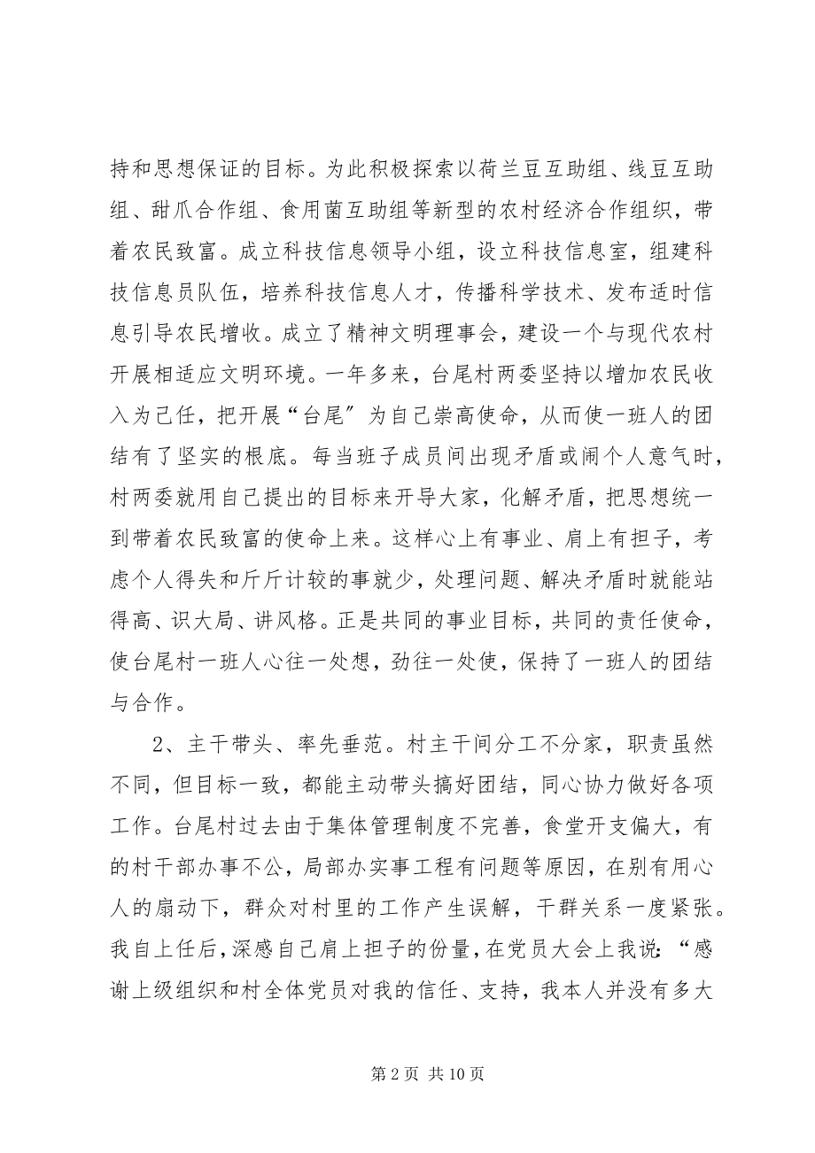 2023年下派干部工作汇报材料.docx_第2页