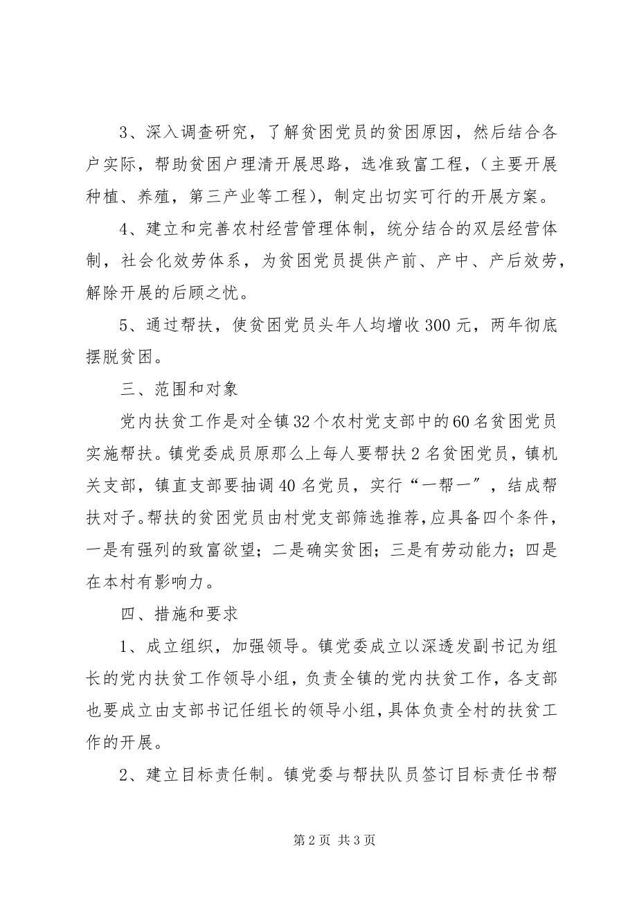 2023年乡镇党内扶贫工作计划.docx_第2页