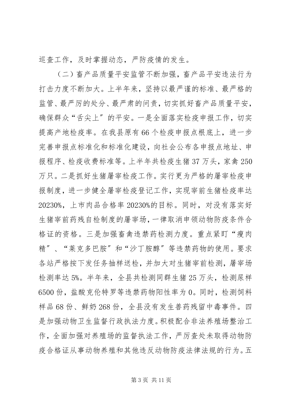 2023年乡镇畜牧兽医局上半年工作总结.docx_第3页