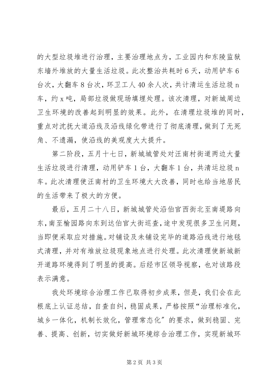 2023年XX社区环境卫生综合整治工作总结.docx_第2页