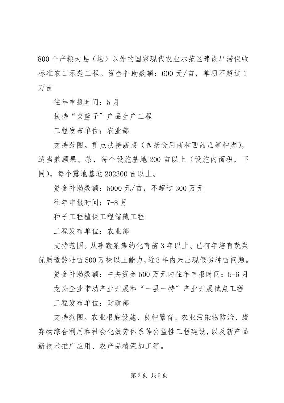 2023年XX市农业综合开发产业化经营项目库新编.docx_第2页