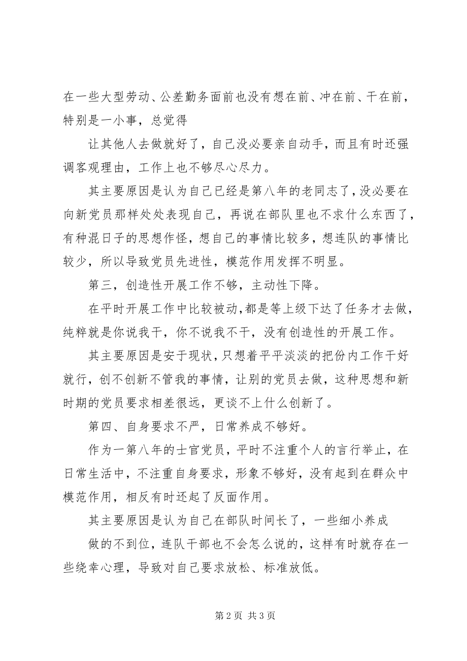 2023年个人党性剖析材料.docx_第2页