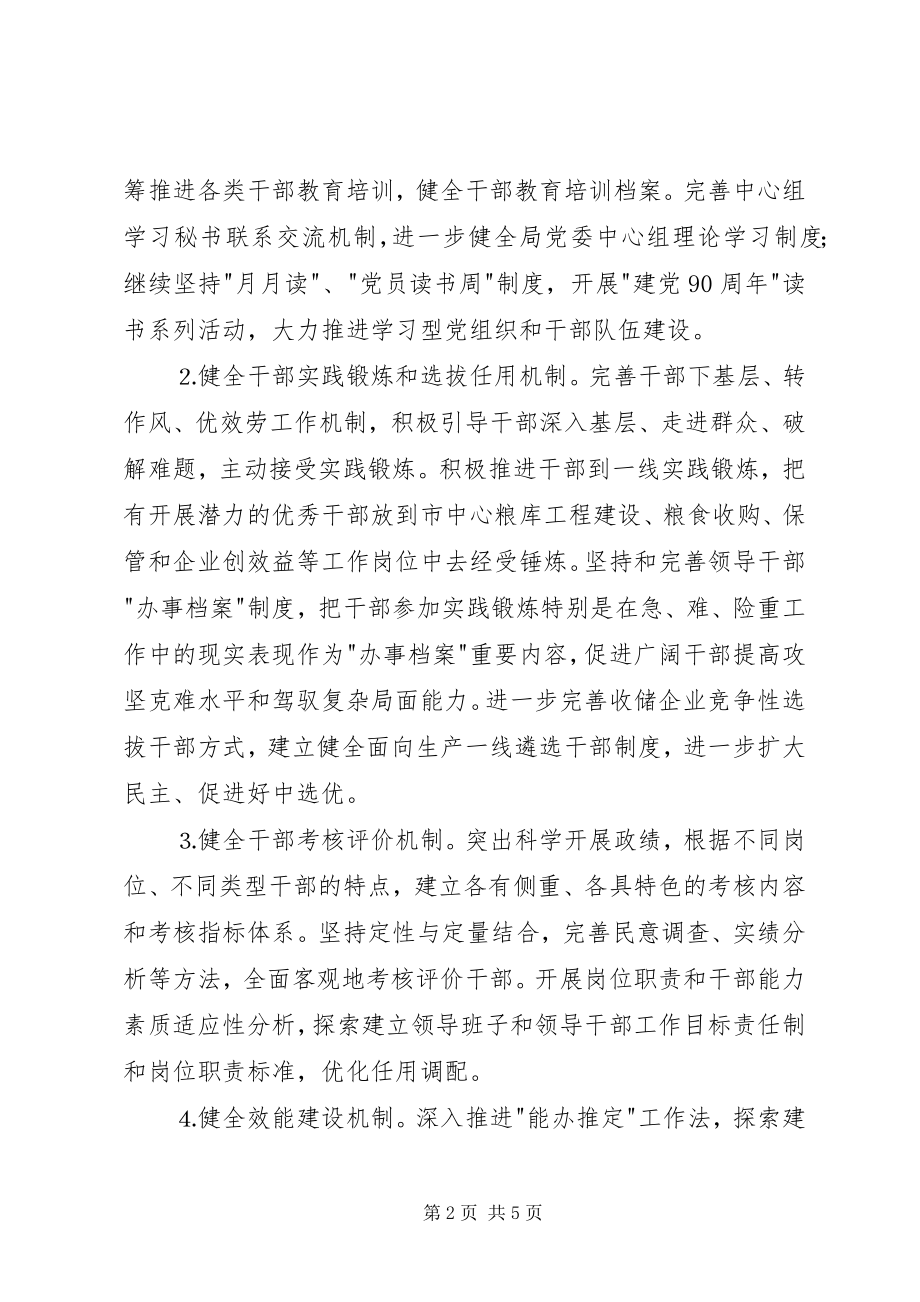 2023年粮食系统争当五事干部实施方案.docx_第2页