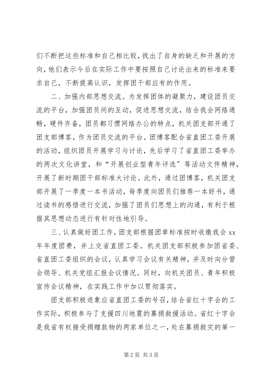 2023年机关团委工作总结和工作计划.docx_第2页