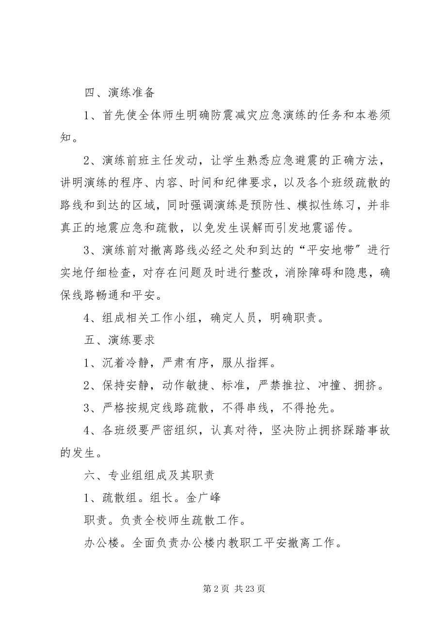 2023年防震减灾应急活动方案.docx_第2页