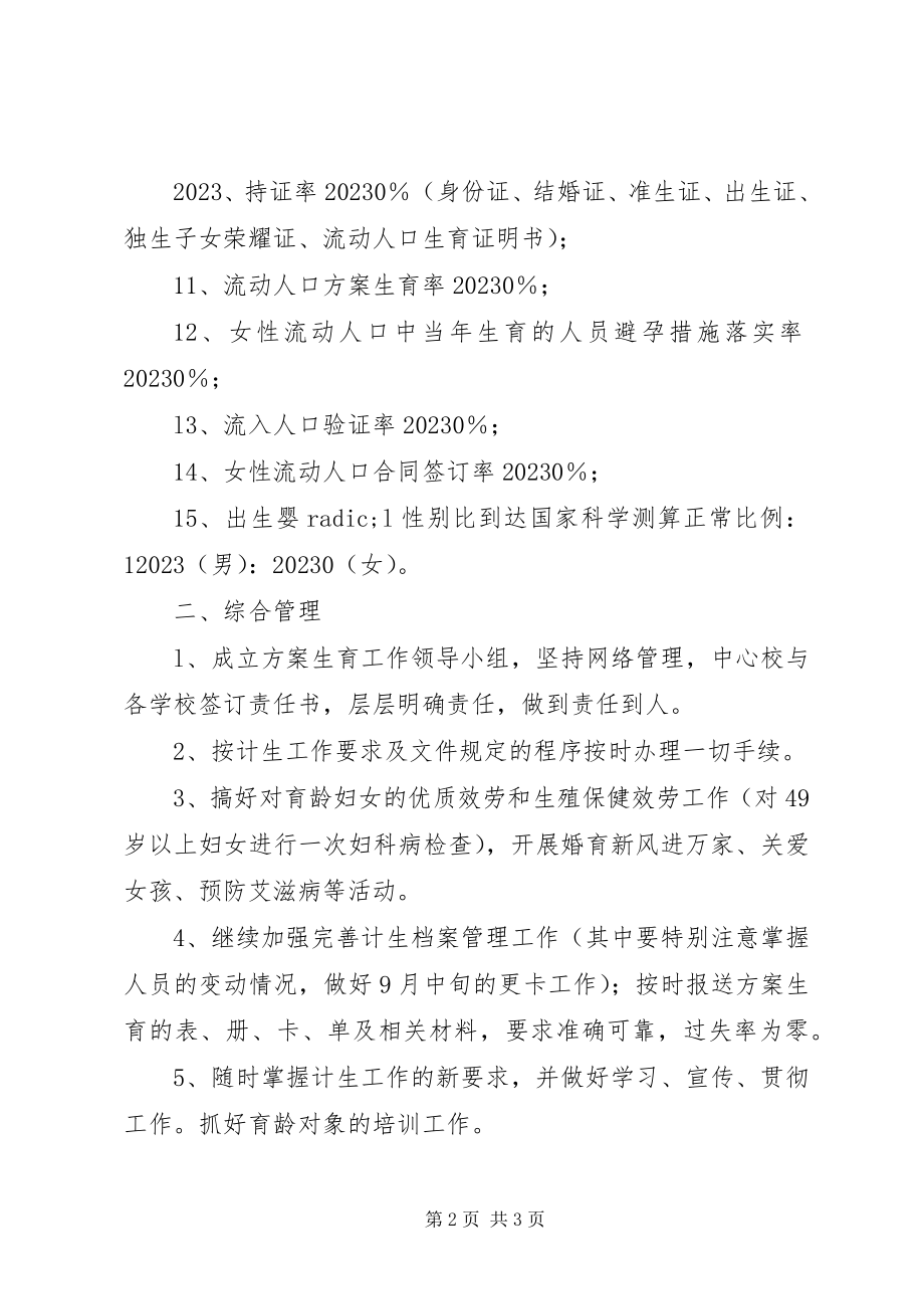 2023年计划生育目标管理责任书.docx_第2页