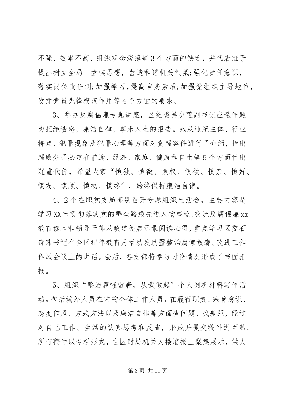 2023年纪律教育学习月活动总结新编.docx_第3页