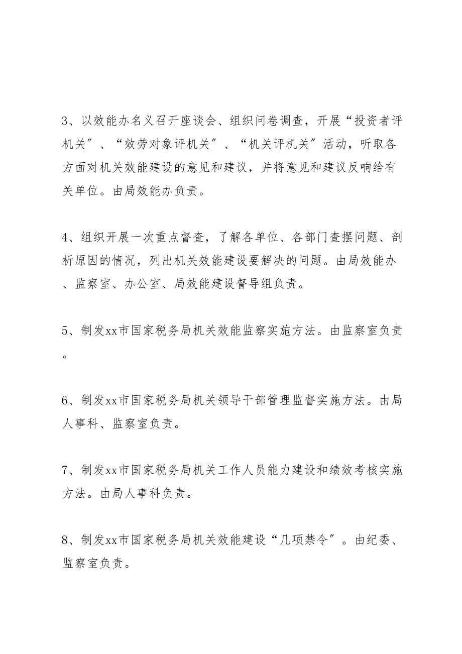 2023年机关效能建设活动实施方案.doc_第3页