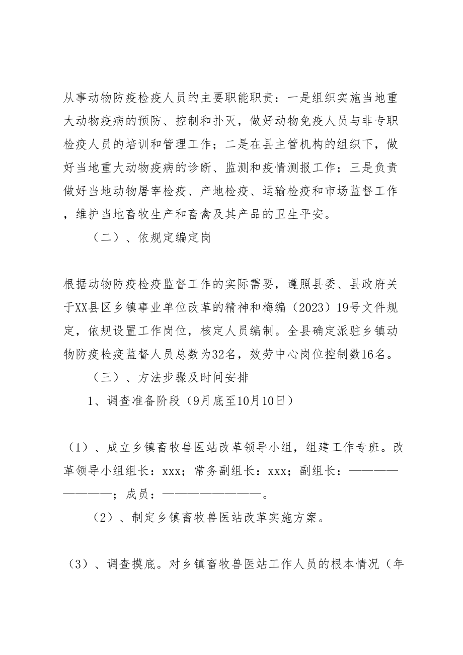 2023年乡镇畜牧兽医站综合配套改革实施方案 4.doc_第2页