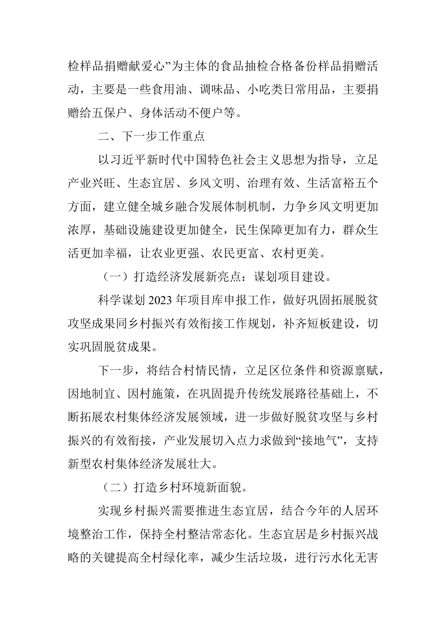 2022年脱贫攻坚与乡村振兴工作总结.docx_第3页