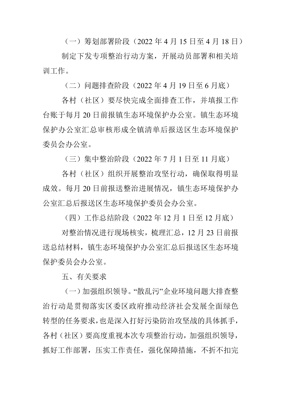 2022年xx镇“散乱污”企业环境污染问题大排查整治实施方案.docx_第3页