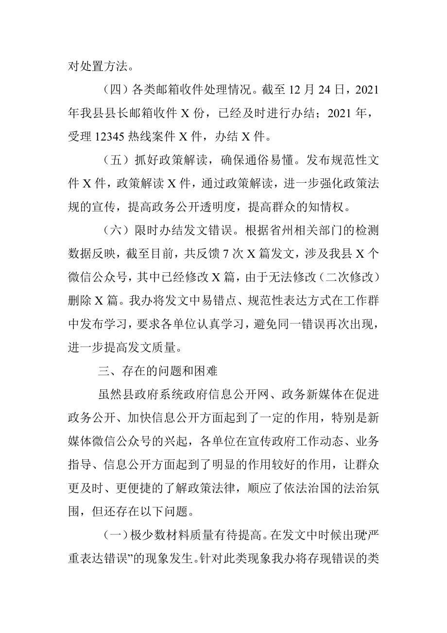 2021年政务信息公开工作总结.docx_第3页