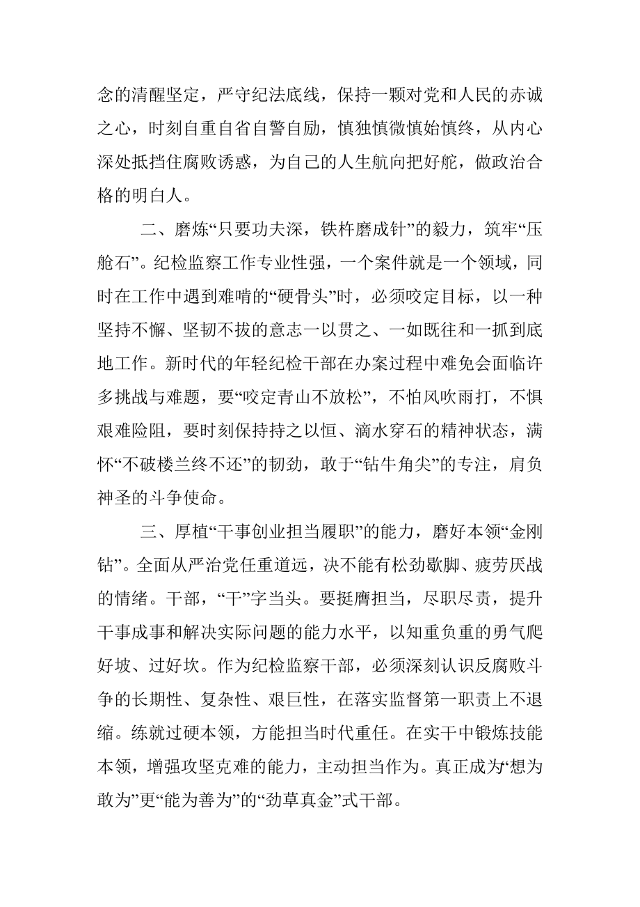 XX纪检系统干部交流发言材料.docx_第2页