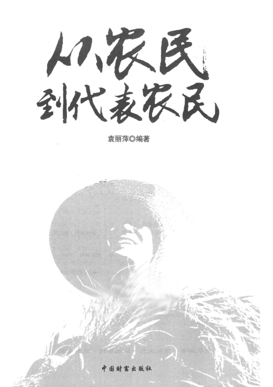 从农民到代表农民_袁丽萍著.pdf_第2页