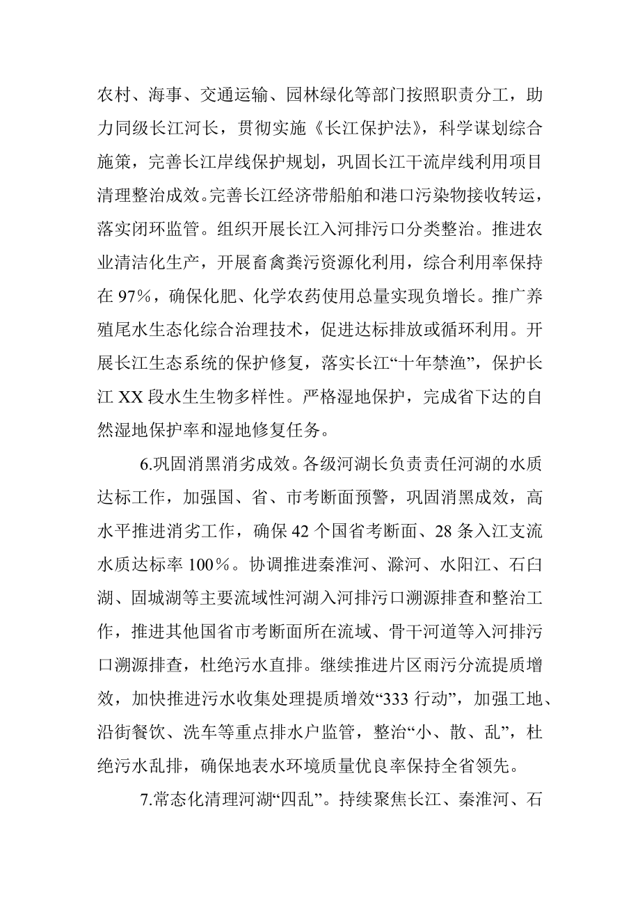 2022年度X市河湖长制工作要点.docx_第3页