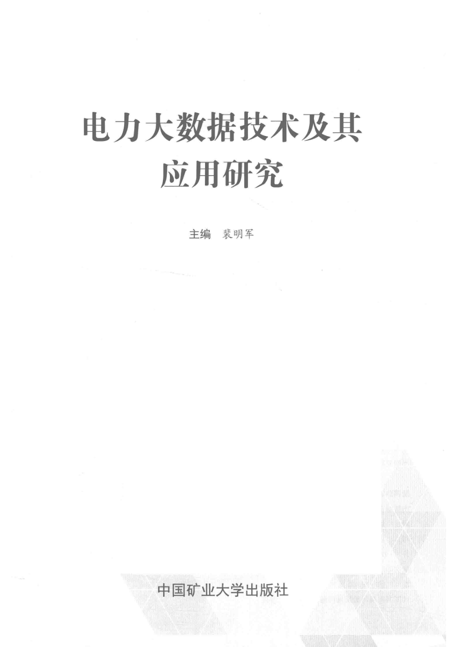 电力大数据技术及其应用研究_（中国）裴明军.pdf_第2页