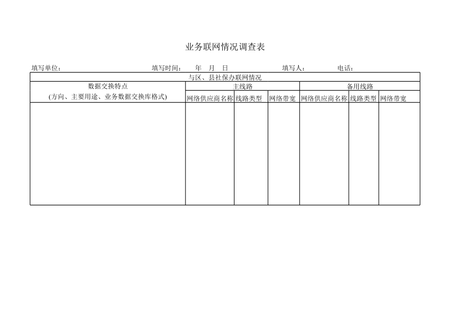 业务联网情况调查表.xls_第2页