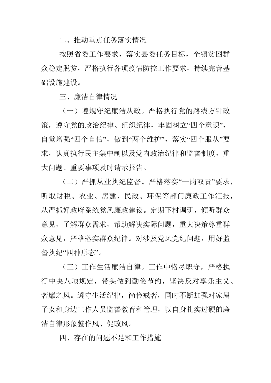 乡镇负责人述责述廉报告.docx_第2页