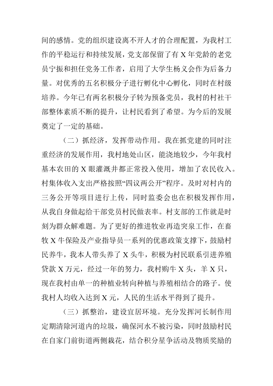 村支部书记述职报告.docx_第2页