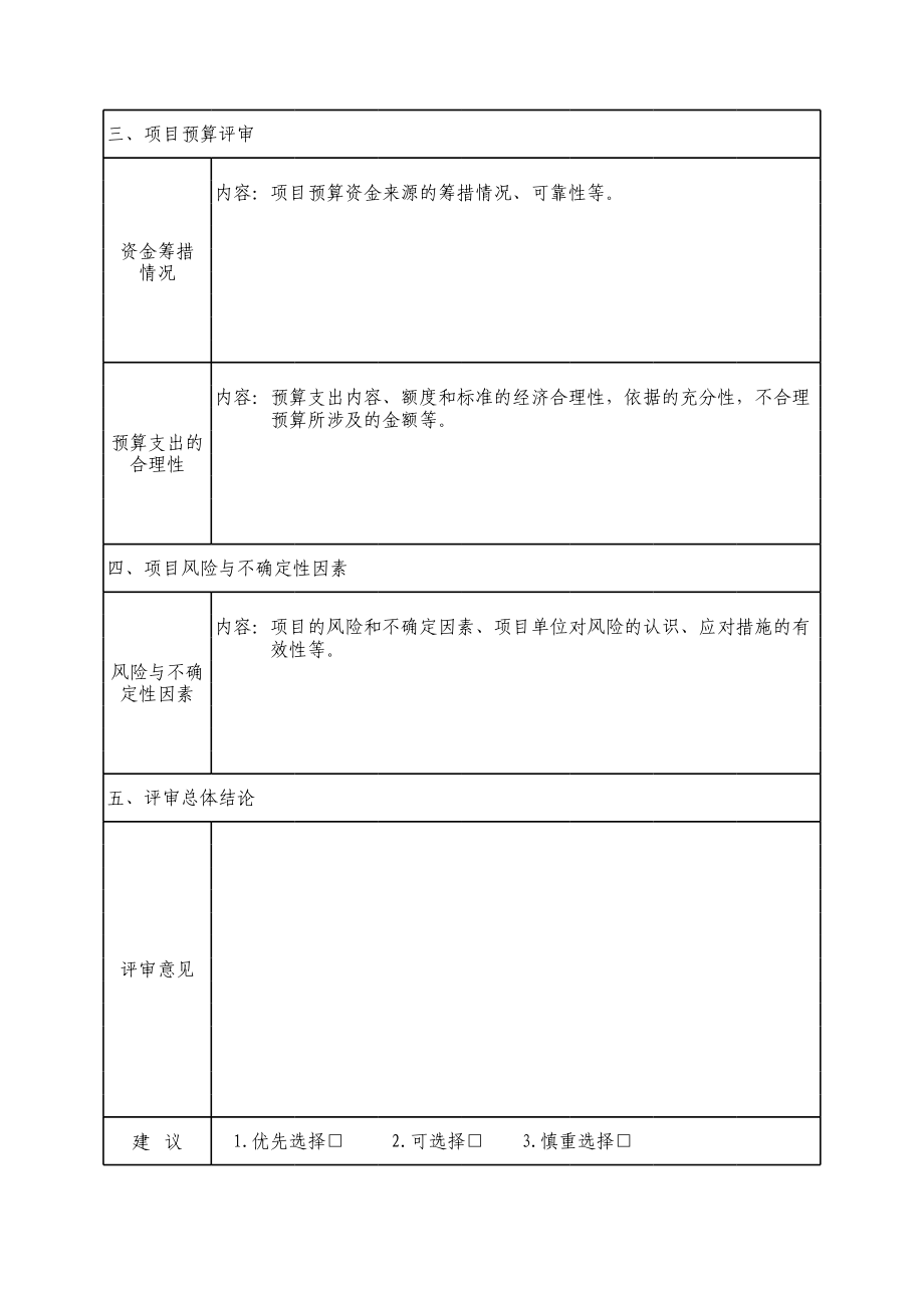 项目评审报告.xls_第2页